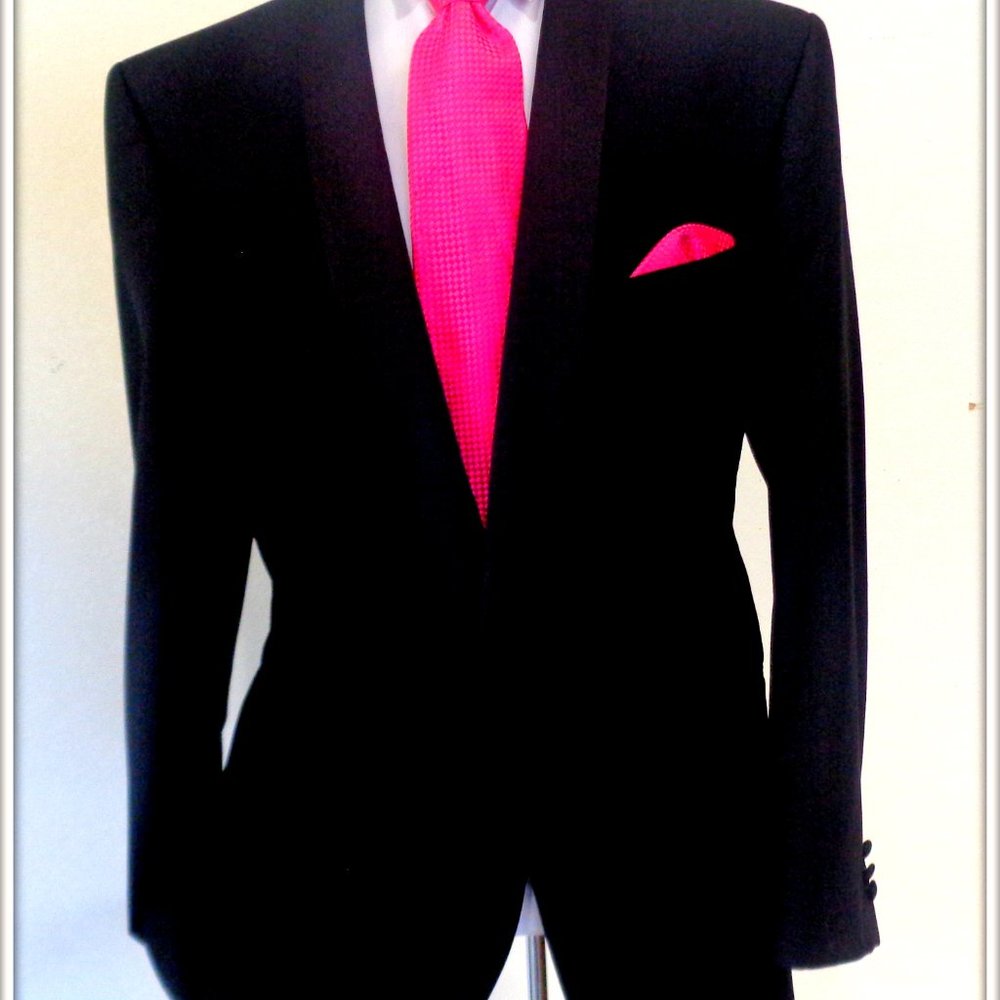 Sergio Valentino men glamour Tuxedo 2 piece Suit